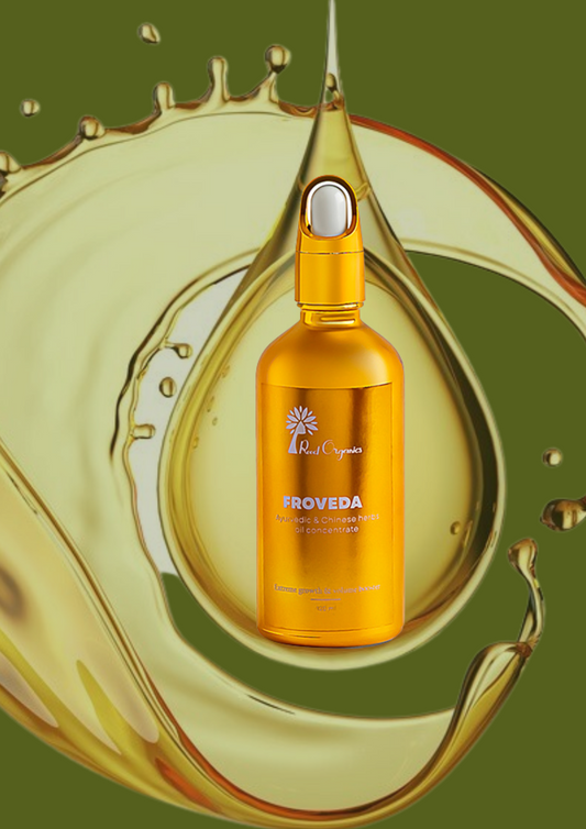 Froveda - Concentrated Ayurvedic and Chinese Herbs Hair Growth Oil